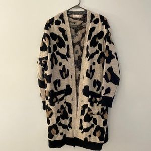 Leopard Cardigan